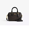 Сумка Coach бочонок (Gold/Walnut/Black)
